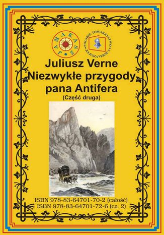 Niezwykłe przygody pana Antifera. Część druga Juliusz Verne - okladka książki
