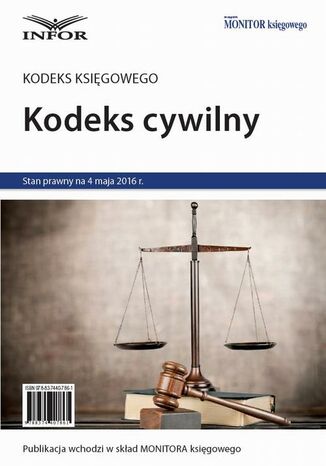 Kodeks cywilny Infor Pl - okladka książki