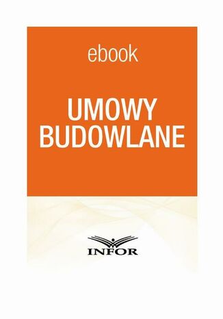 Umowy budowlane Infor Pl - okladka książki