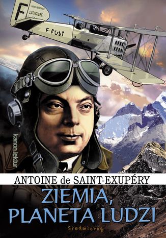 Ziemia, planeta ludzi Antoine de Saint-Exupery - okladka książki