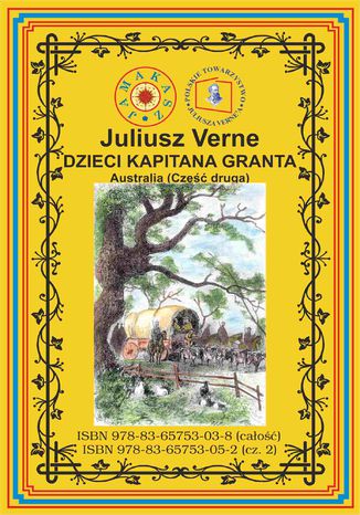 Dzieci kapitana Granta. Część 2. Australia Juliusz Verne - okladka książki