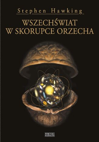 Wszechświat w skorupce orzecha Stephen Hawking - okladka książki