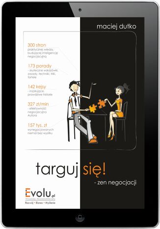 Targuj się! Zen negocjacji Maciej Dutko - okladka książki