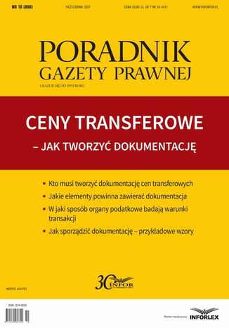 Ceny transferowe Jak twotrzyć dokumentację Infor Pl - okladka książki