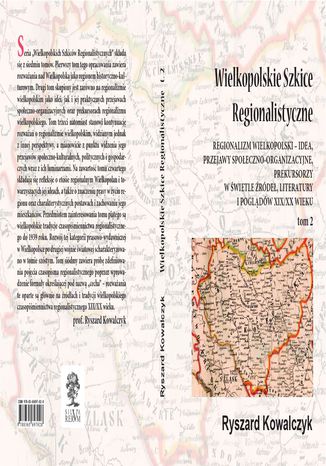 WIELKOPOLSKIE SZKICE REGIONALISTYCZNE t. 2 Ryszard Kowalczyk - okladka książki