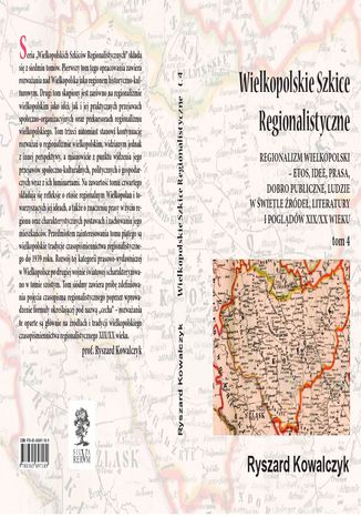 WIELKOPOLSKIE SZKICE REGIONALISTYCZNE t. 4 Ryszard Kowalczyk - okladka książki