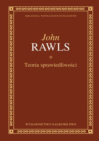 Teoria sprawiedliwości John Rawls - okladka książki