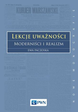 Lekcje uważności Ewa Paczoska - okladka książki