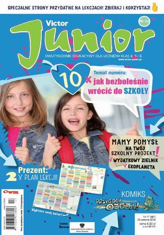 Victor Junior 17/2018 Ewa Mackiewicz - okladka książki