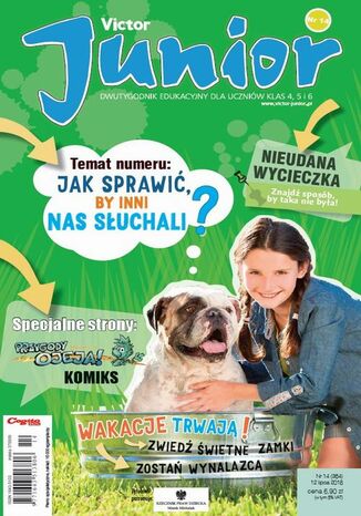 Victor Junior 14/2018 Ewa Mackiewicz - okladka książki