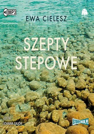 Szepty stepowe Ewa Cielesz - okladka książki