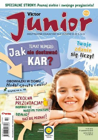 Victor Junior 22/2018 Ewa Mackiewicz - okladka książki