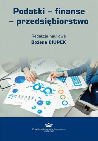 Podatki - finanse - przedsiębiorstwo Bożena Ciupek - okladka książki