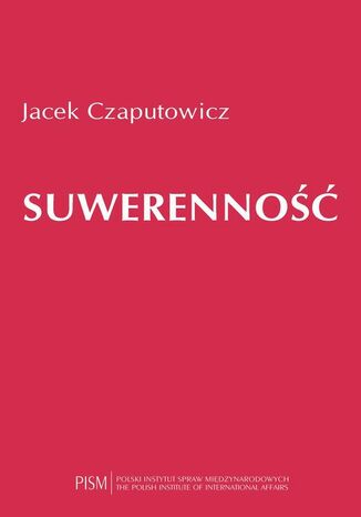 Suwerenność Jacek Czaputowicz - okladka książki