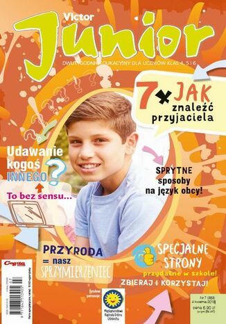 Victor Junior 7/2019 Ewa Mackiewicz - okladka książki