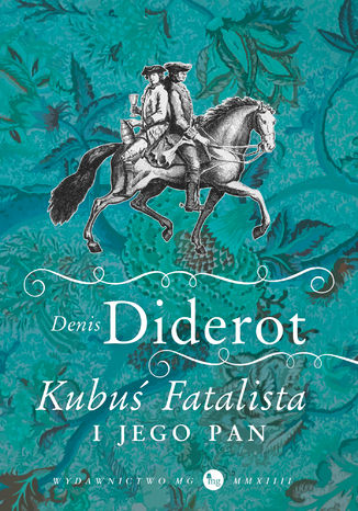 Kubuś Fatalista i jego pan Denis Diderot - okladka książki