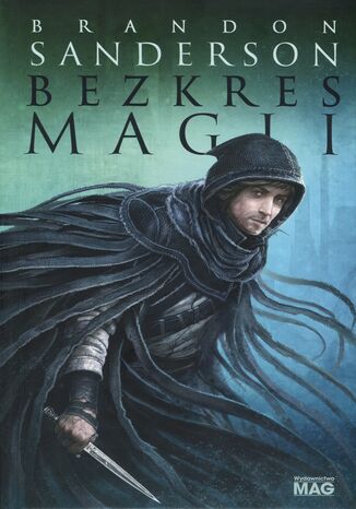 Bezkres magii Brandon Sanderson - okladka książki