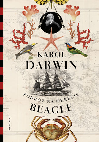 Podróż na okręcie "Beagle" Karol Darwin - okladka książki