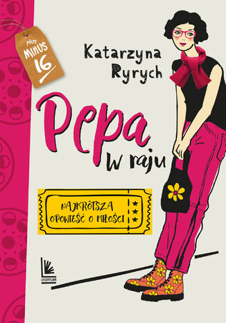 Pepa w raju. Najkrótsza opowieść o miłości Katarzyna Ryrych - okladka książki
