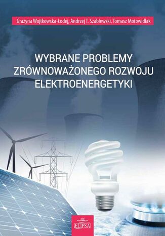 Wybrane problemy zrównoważonego rozwoju elektroenergetyki Grażyna Wojtkowska-Łodej, Andrzej T. Szablewski, Tomasz Motowidlak - okladka książki