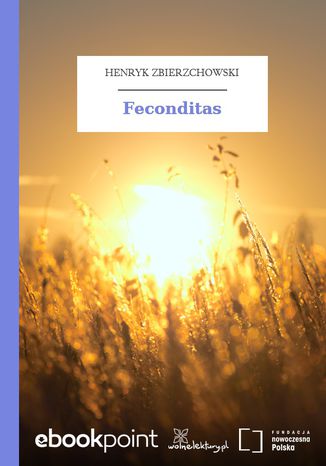 Feconditas Henryk Zbierzchowski - okladka książki