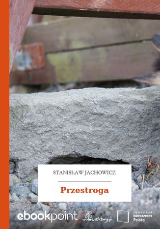 Przestroga Stanisław Jachowicz - okladka książki