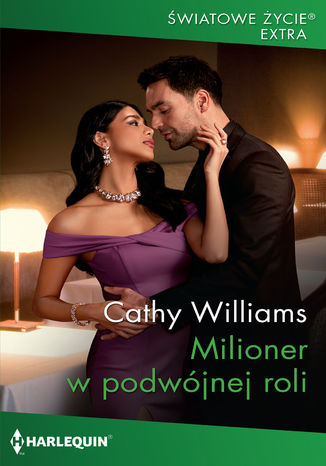 Milioner w podwójnej roli Cathy Williams - okladka książki