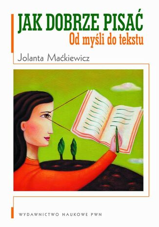 Jak dobrze pisać. Od myśli do tekstu Jolanta Maćkiewicz - okladka książki
