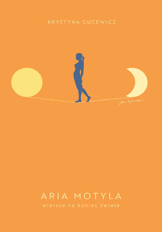 Aria motyla Krystyna Gucewicz - okladka książki