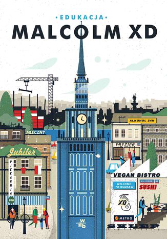 Edukacja Malcolm XD - okladka książki