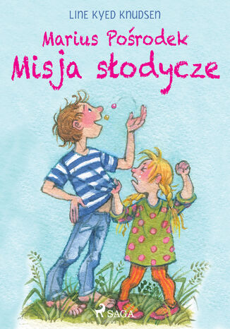 Marius Pośrodek  Misja słodycze Line Kyed Knudsen - okladka książki