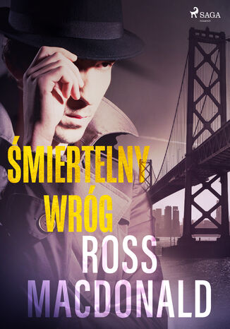 Śmiertelny wróg Ross Macdonald - okladka książki