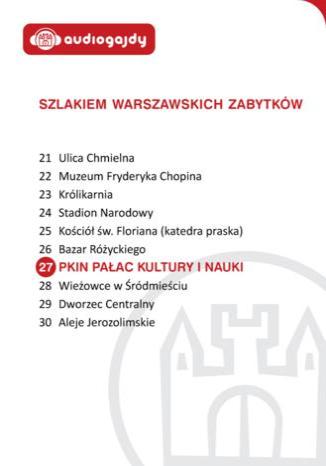 Pałac Kultury i Nauki. Szlakiem warszawskich zabytków Ewa Chęć - okladka książki
