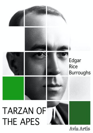Tarzan of the Apes Edgar Rice Burroughs - okladka książki