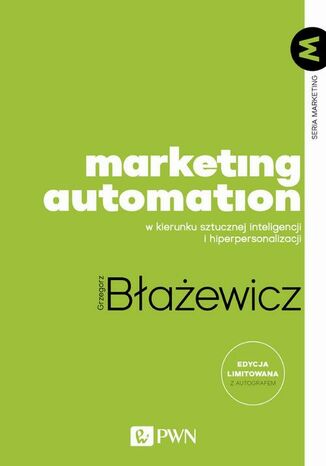 Marketing Automation Grzegorz Błażewicz - okladka książki