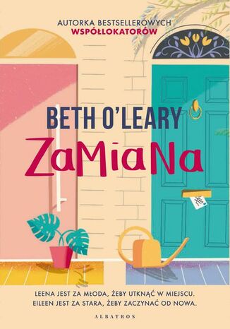 Zamiana Beth O'leary - okladka książki