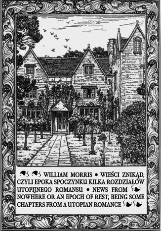 Wieści znikąd. News from Nowhere William Morris - okladka książki