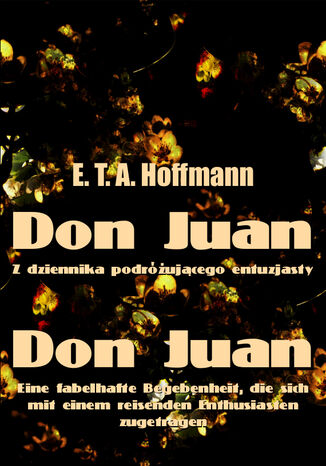 Don Juan E.T.A. Hoffmann - okladka książki
