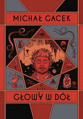 Głową w dół Michał Gacek - okladka książki