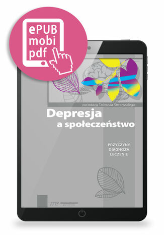 Depresja a społeczeństwo Tadeusz Parnowski - okladka książki