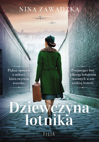 Dziewczyna lotnika Nina Zawadzka - okladka książki