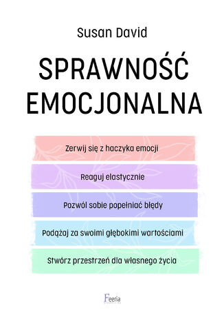 Sprawność emocjonalna Susan David - okladka książki