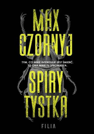 Spirytystka Max Czornyj - okladka książki