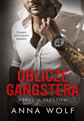 Oblicze gangstera Anna Wolf - okladka książki
