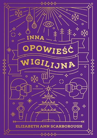 Inna opowieść wigilijna Elizabeth Ann Scarborough - okladka książki