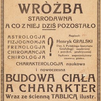 Wróżba Starodawna... a co z niej dziś pozostało? Henryk Grudziński - Gralski - okladka książki