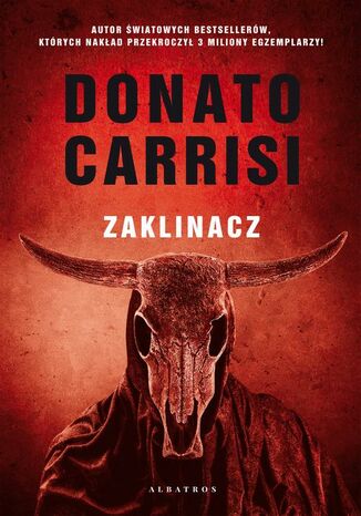 ZAKLINACZ Donato Carrisi - okladka książki