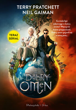 Dobry omen Neil Gaiman, Terry Pratchett - okladka książki