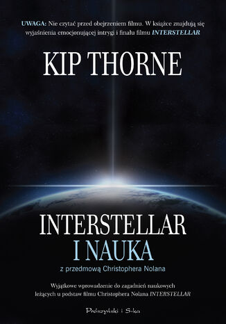 Interstellar i nauka Kip Thorne - okladka książki