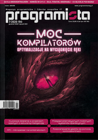 Programista nr 94. Moc kompilatorów Magazyn Programista - okladka książki